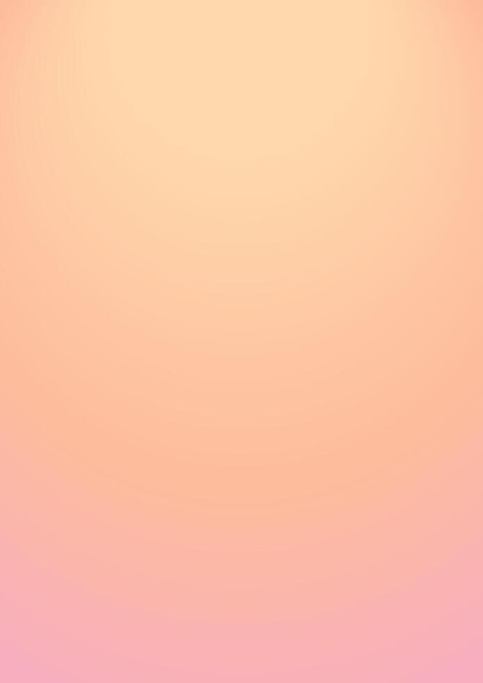 Gradient background in peach and pink. Abstract wallpaper in retro style is perfect for a cover, social networks or poster vector