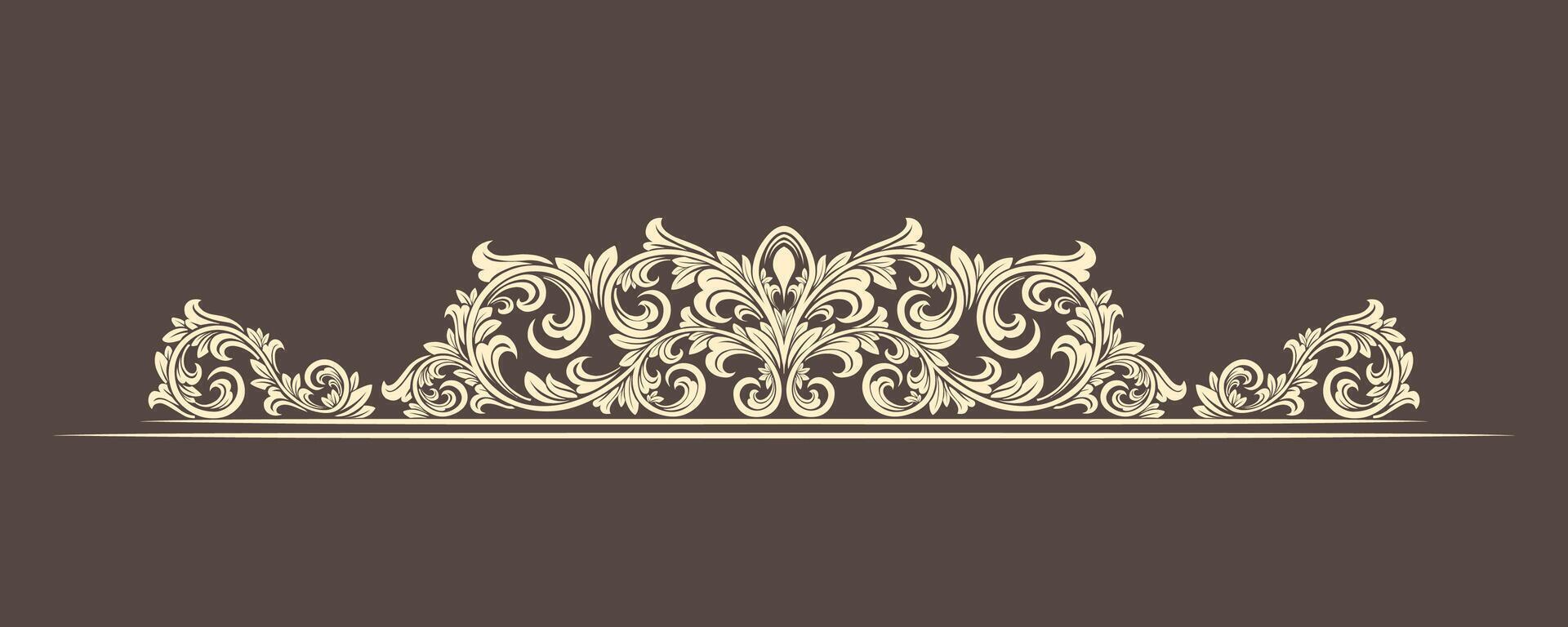 Decorative vintage frames, borders. Retro ornamental frame vector
