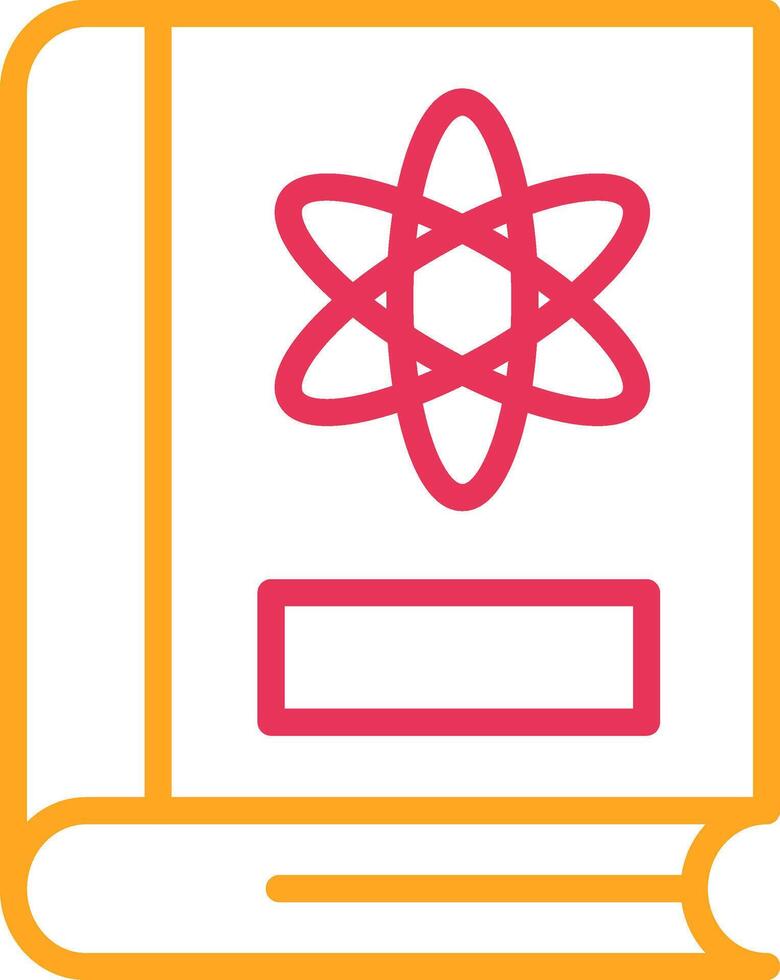 Science Line Two Color Icon vector