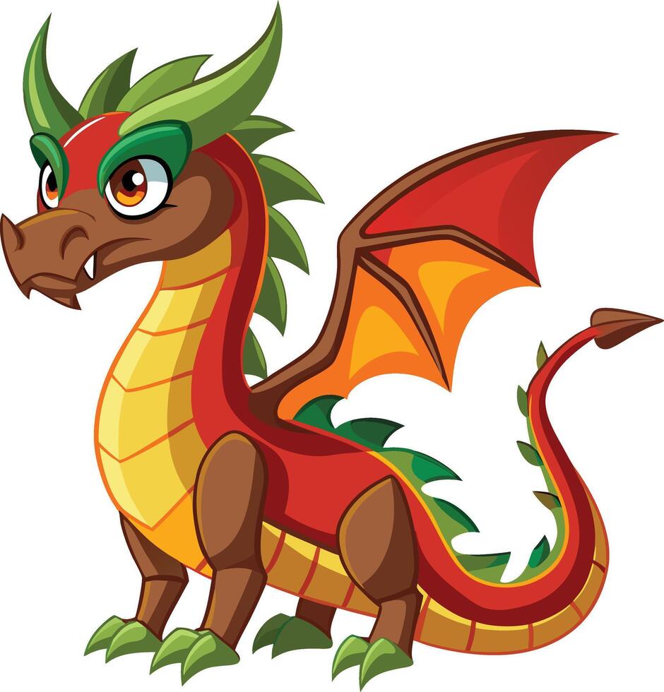 Fantasy Dragon Head Available on EPS File vector