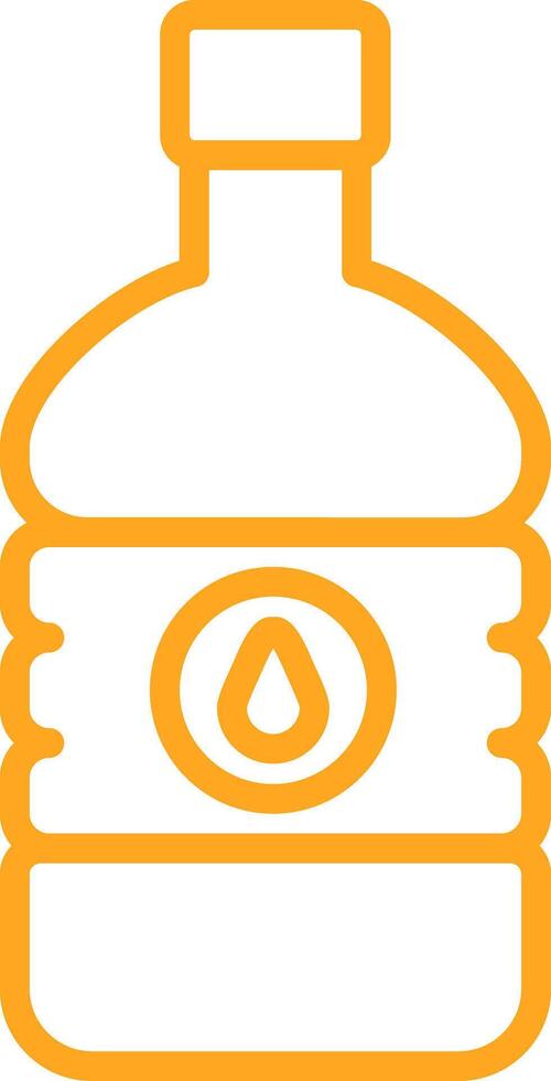 Mineral Water Line Two Color Icon vector