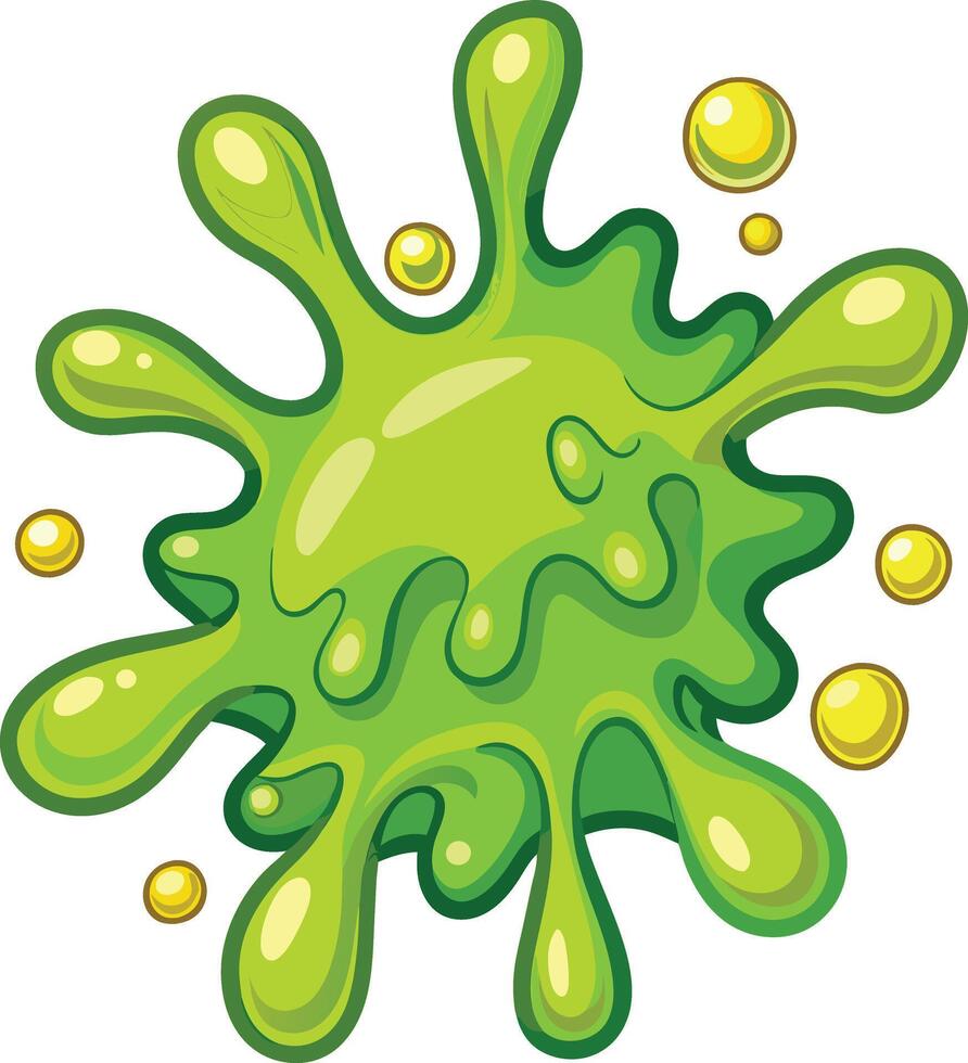 Vibrant Slime Splash - Available on EPS File vector