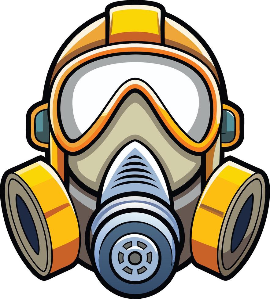 Healthcare Respirator Available on EPS File vector