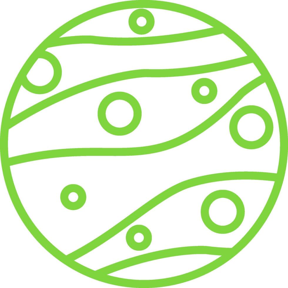 Mars Line Two Color Icon vector