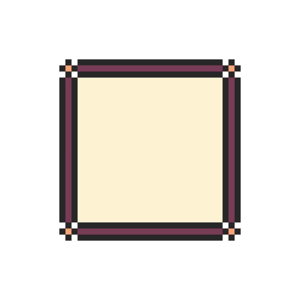 Blank canvas with a delicate decorative frame vector