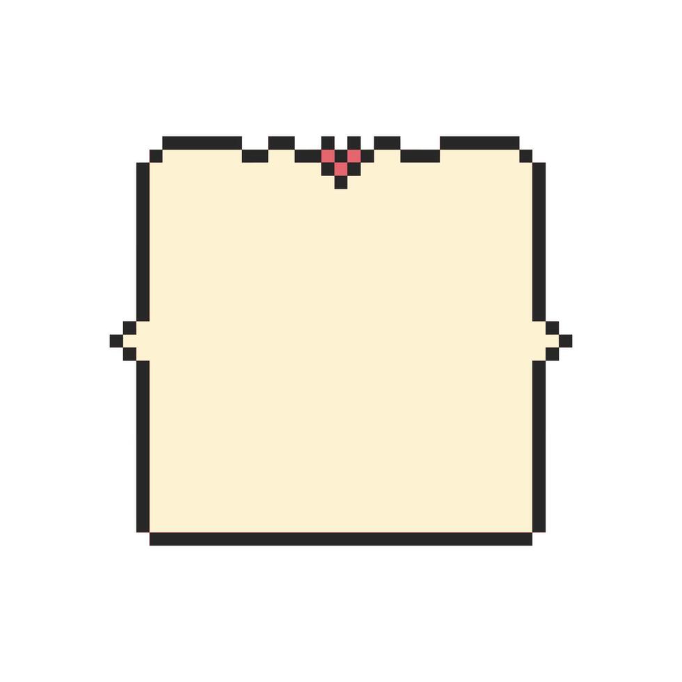 Minimalist blank canvas with a detailed frame vector