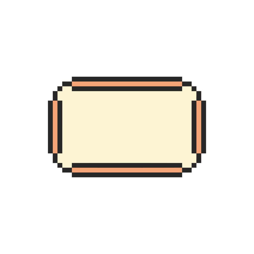 Plain canvas surrounded by an artistic frame vector