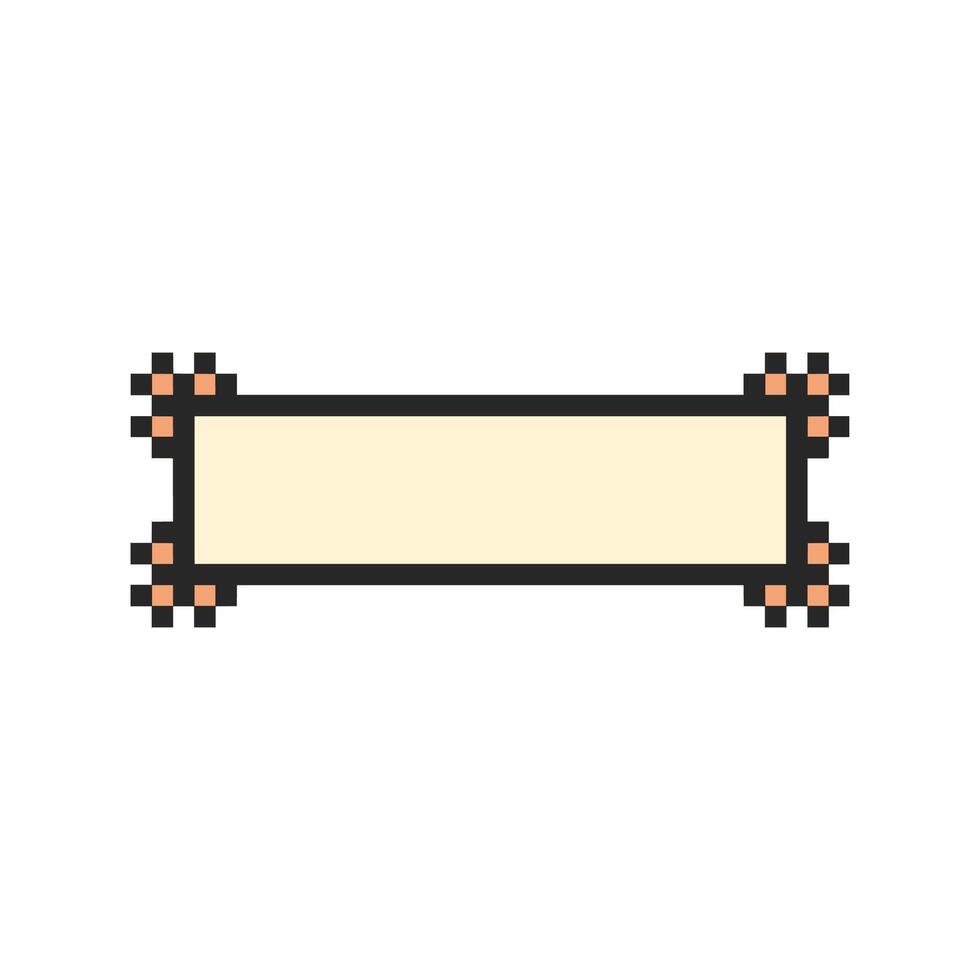 Minimalist blank frame with a modern touch vector