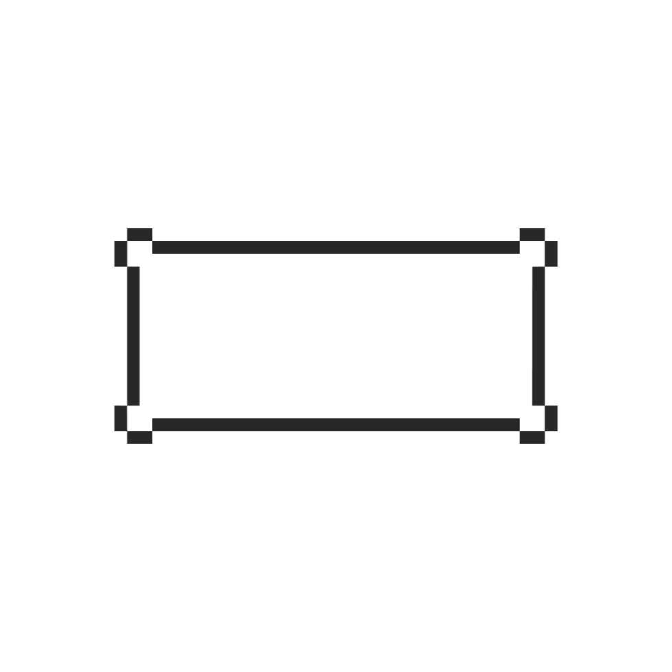 Blank canvas with an artistic frame vector