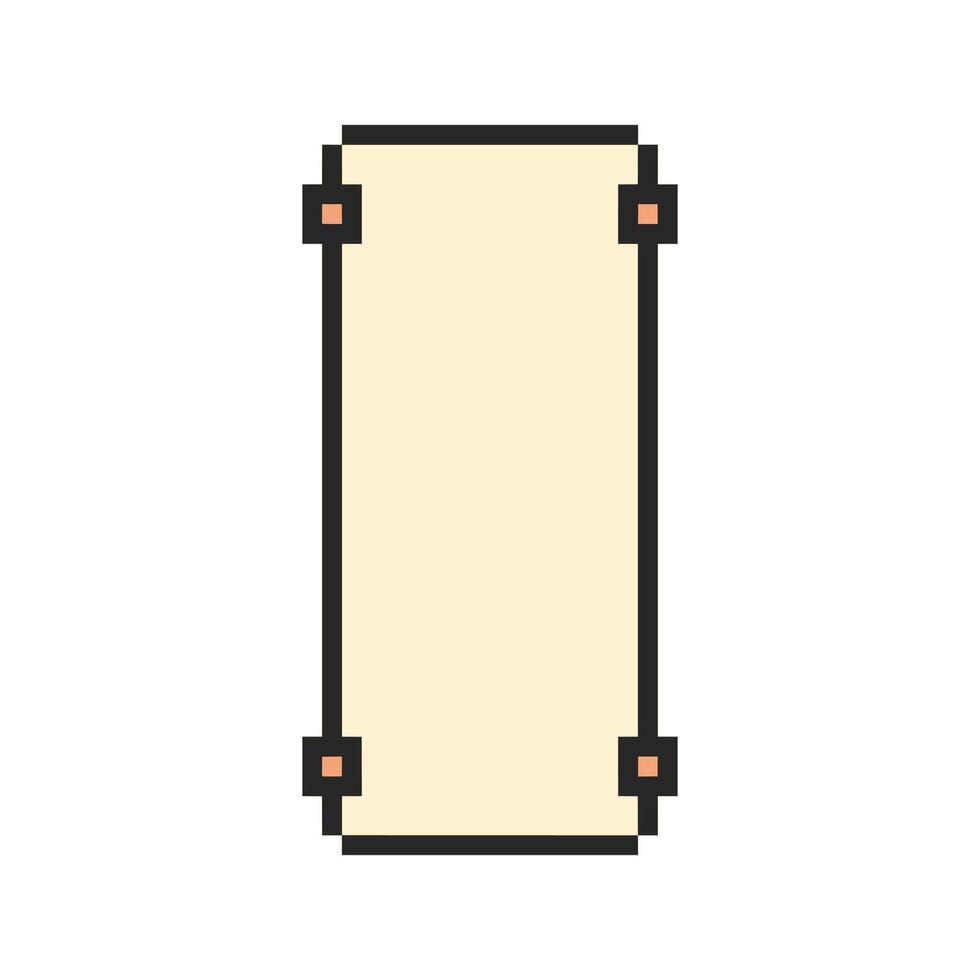 Clean blank frame with artistic edge designs vector