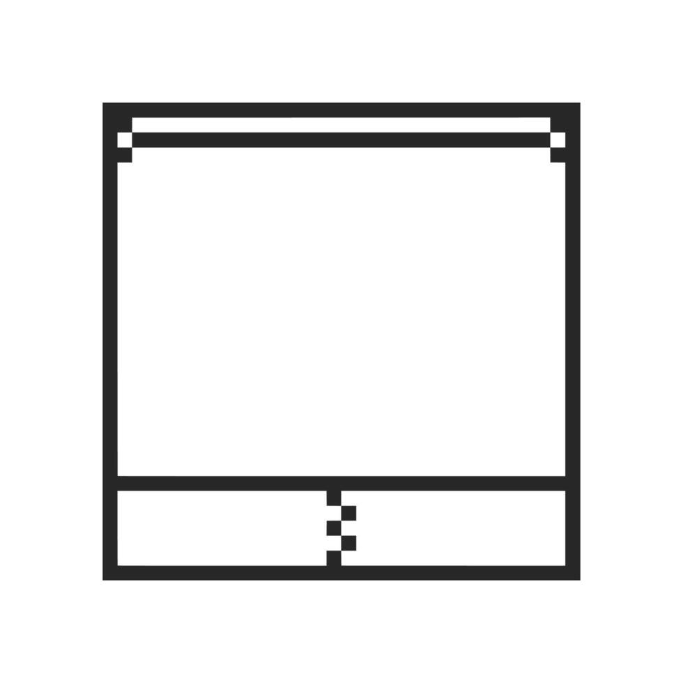 Minimalist canvas bordered by detailed artistic framing vector