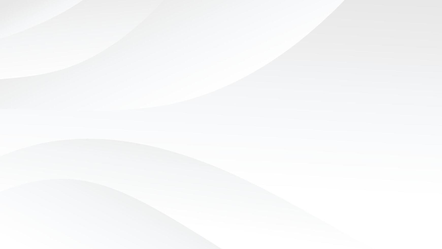 white background with abstract curve lines decoration vector