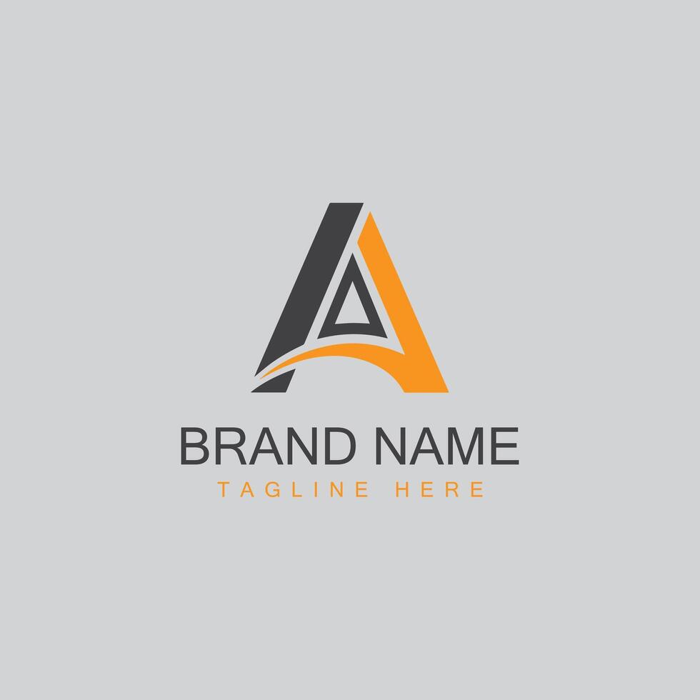 Creative Letter AA Monogram Logo Design Icon Template vector