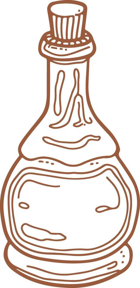 A bottle of Mexican hot sauce vector