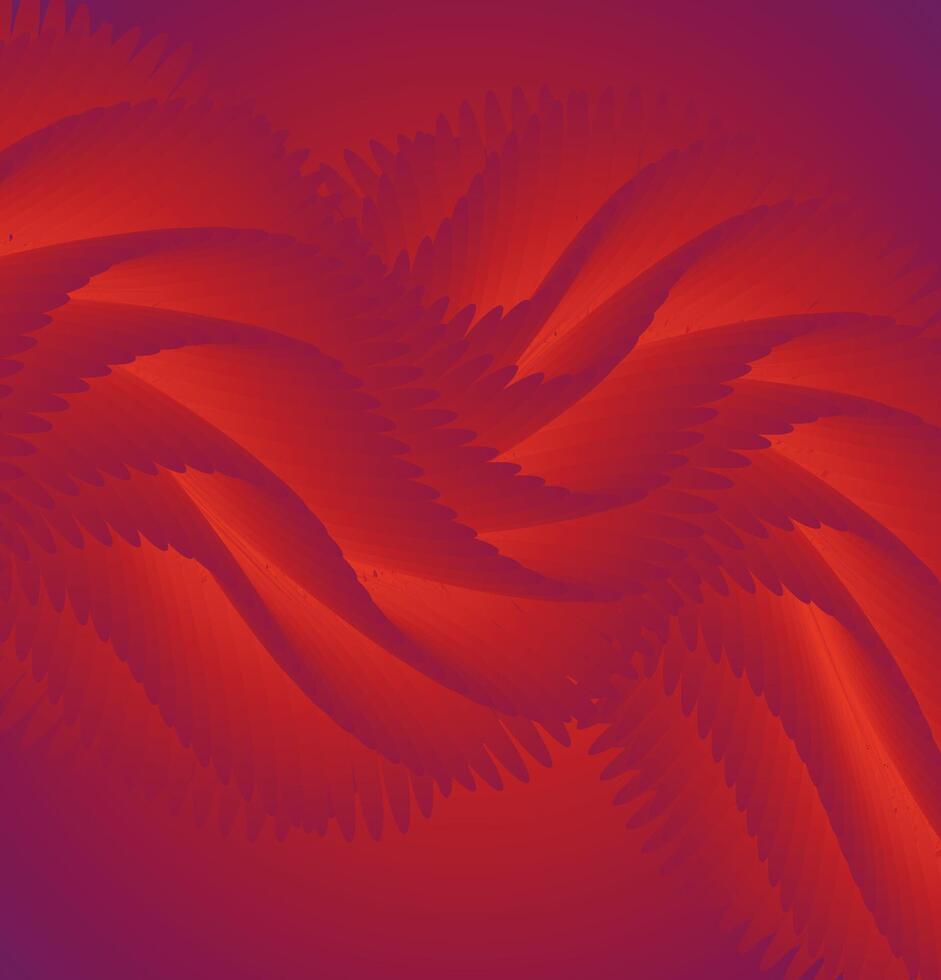 Spiral Background with red and orange color gradient vector