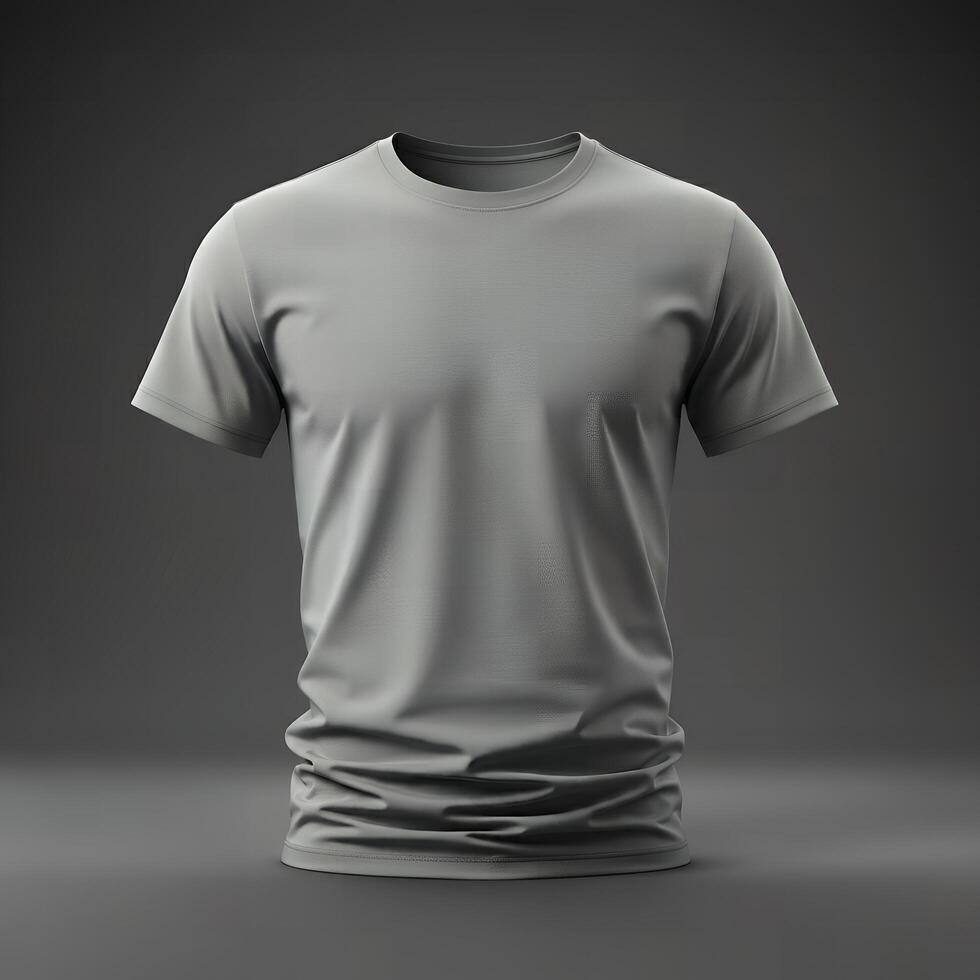 Tee with blank canvas photo