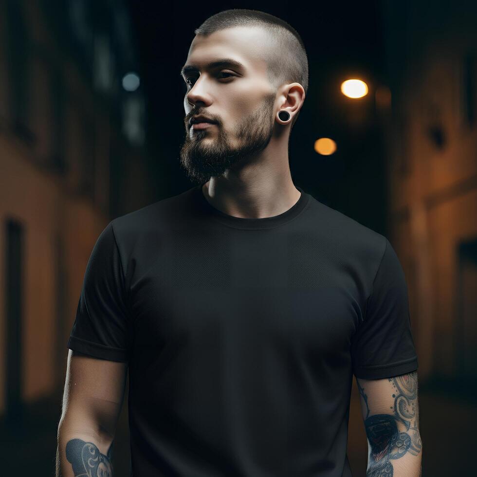 Basic shirt template photo
