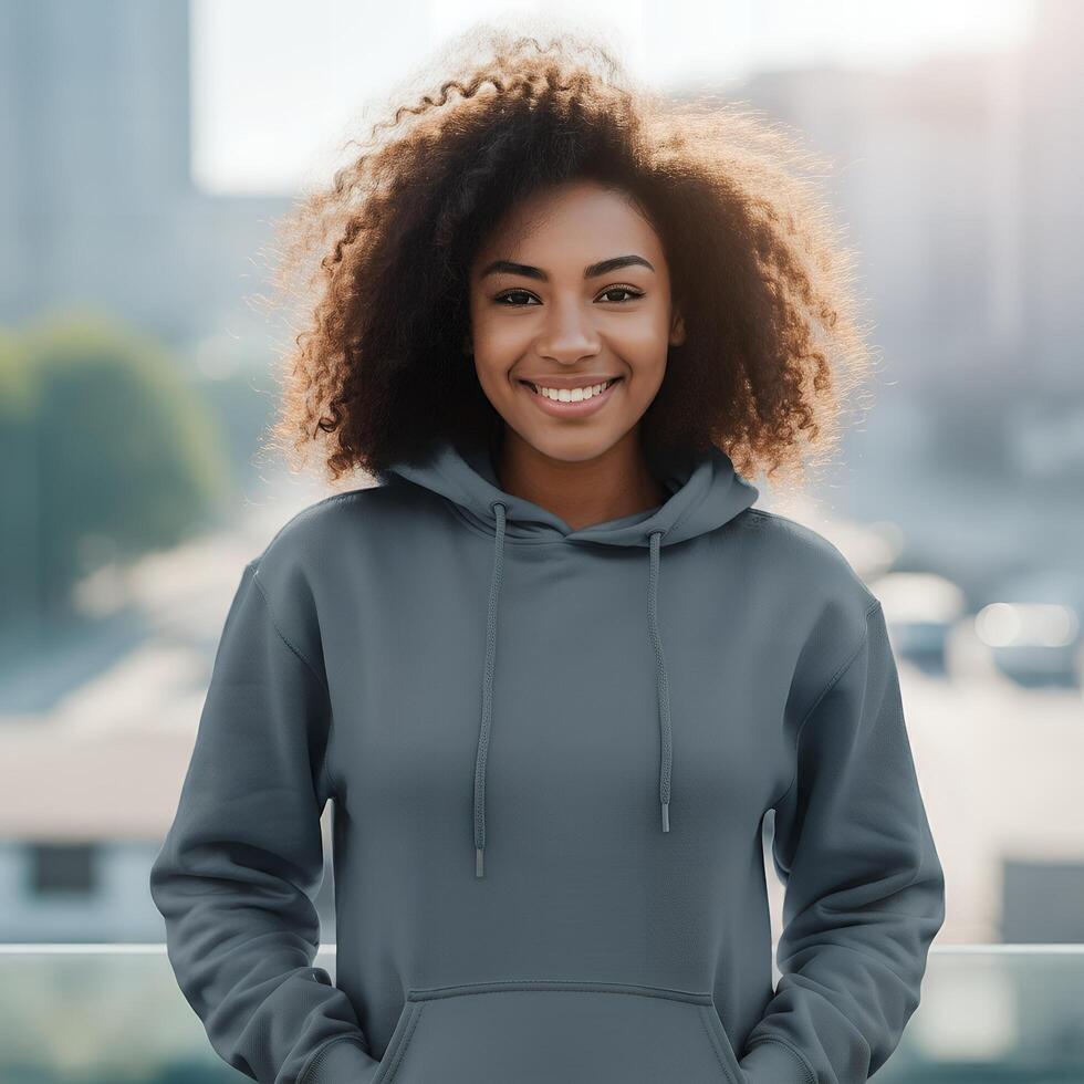 Hoodie outline with no design photo