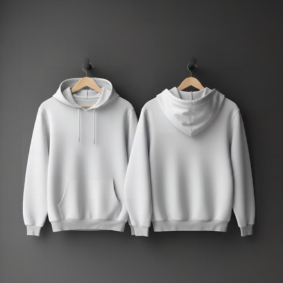 Plain hoodie render photo