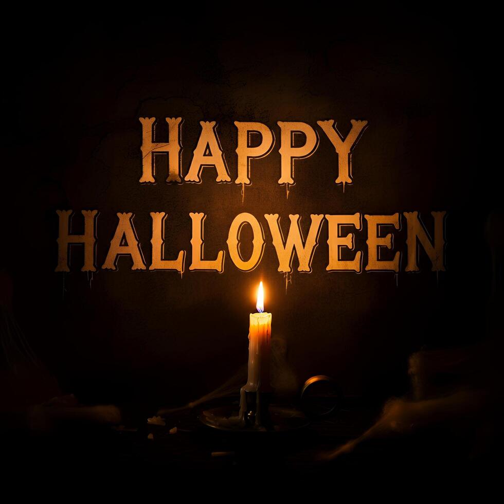 Haunting Halloween vibe photo