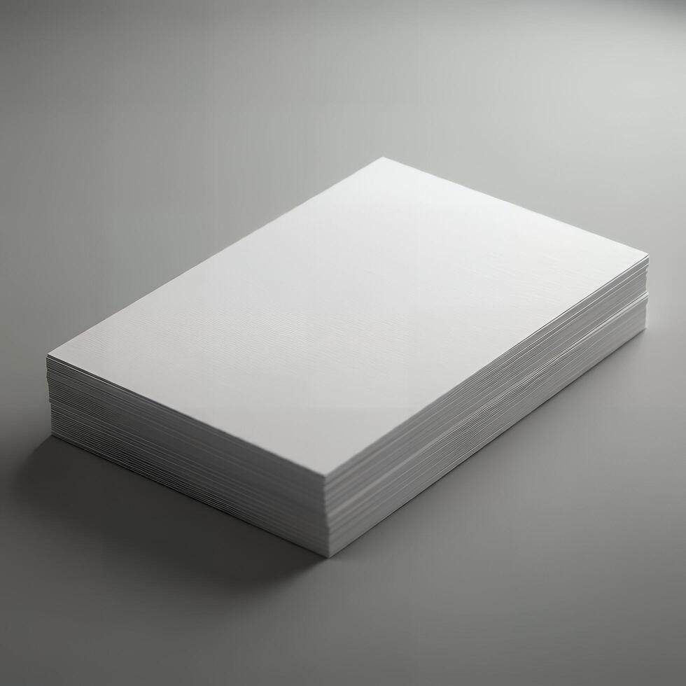 Design simulation for business card photo