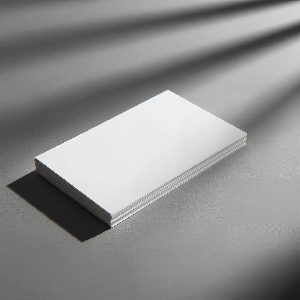 Business card preview mockup photo