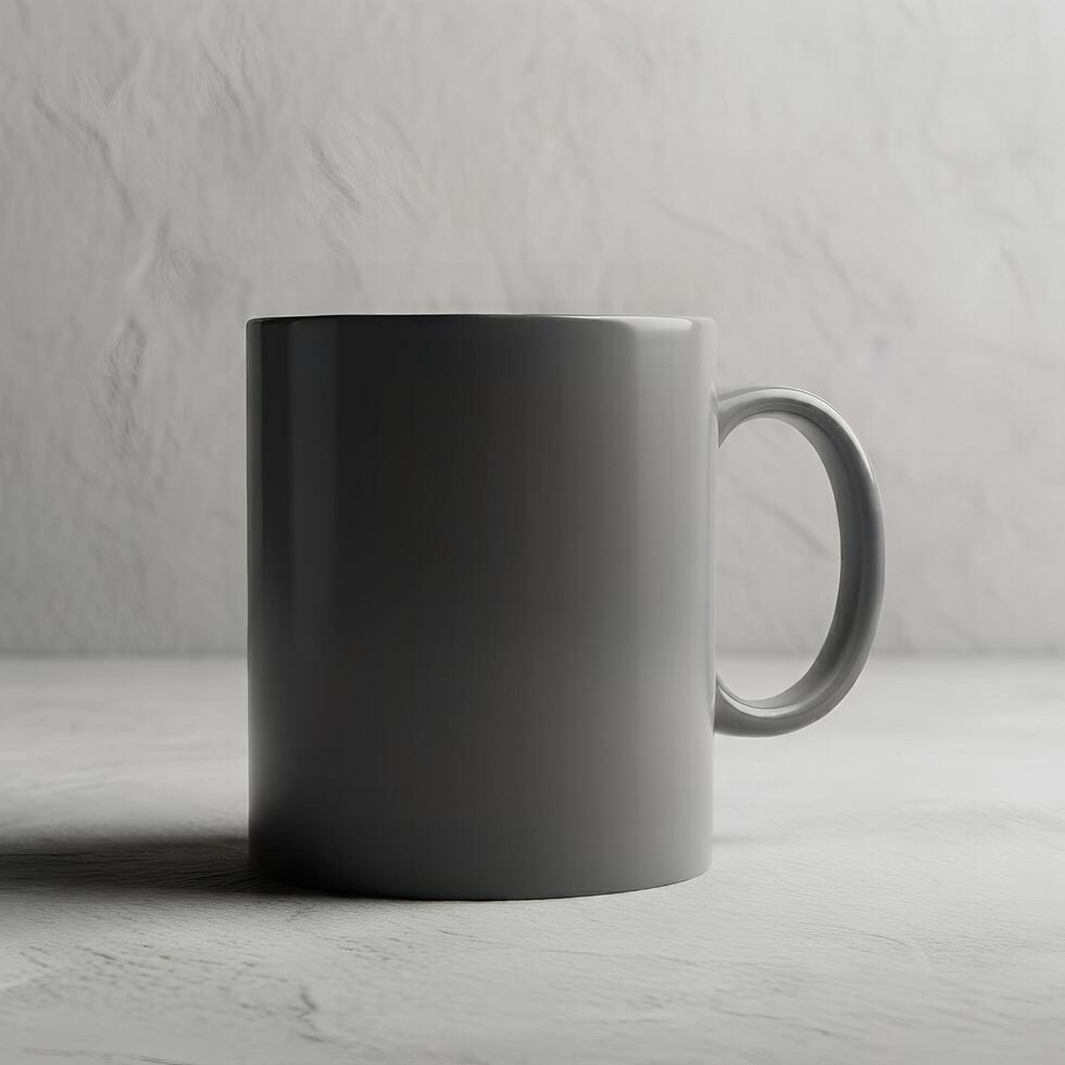 Coffee mug template ready for custom graphics photo