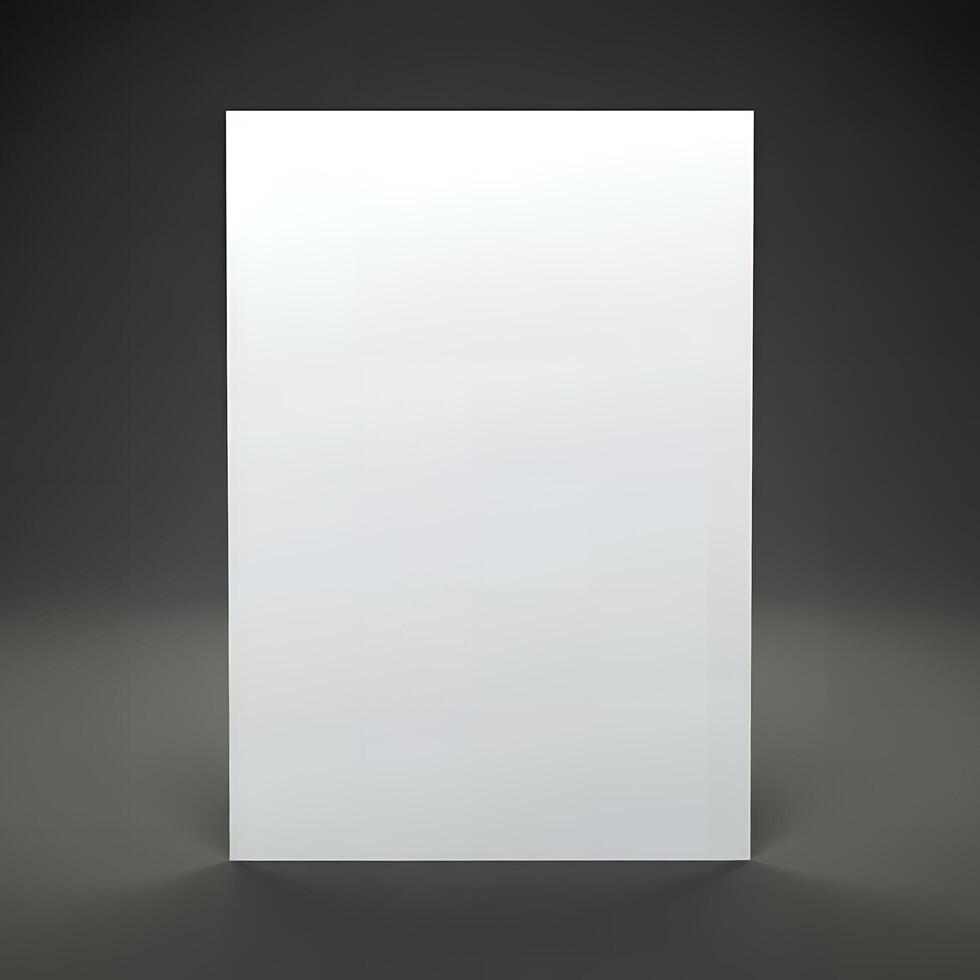 Insert your design seamlessly into this flyer mockup photo