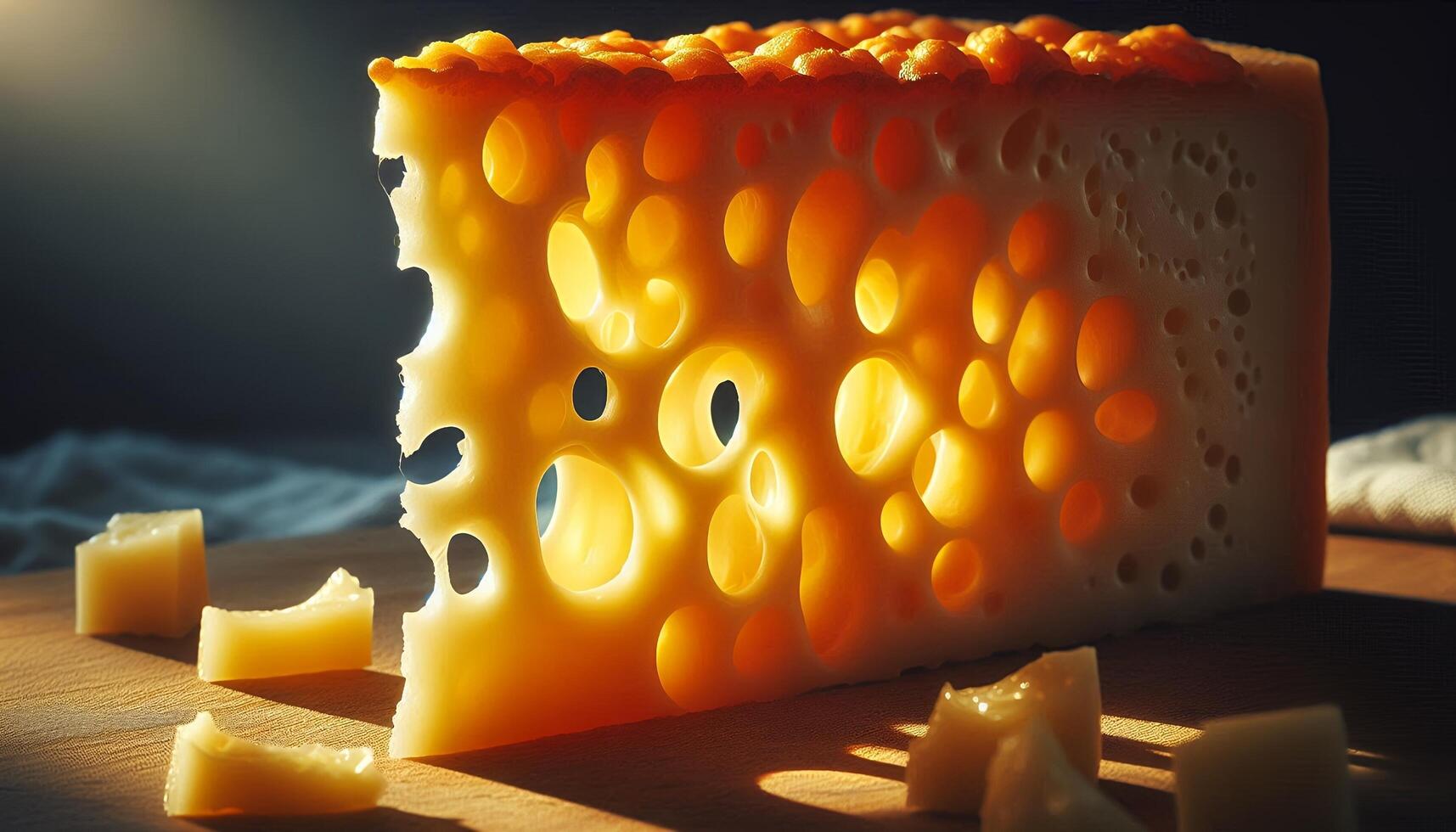 A cheese defined by its delicate smooth texture photo