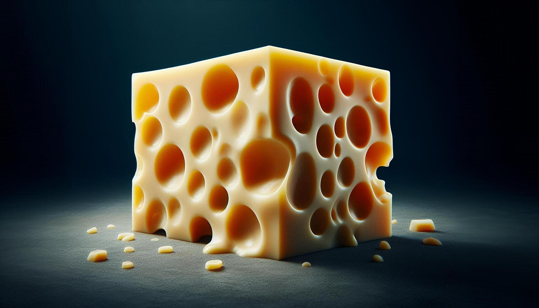 A cheese blending perfectly smooth texture photo