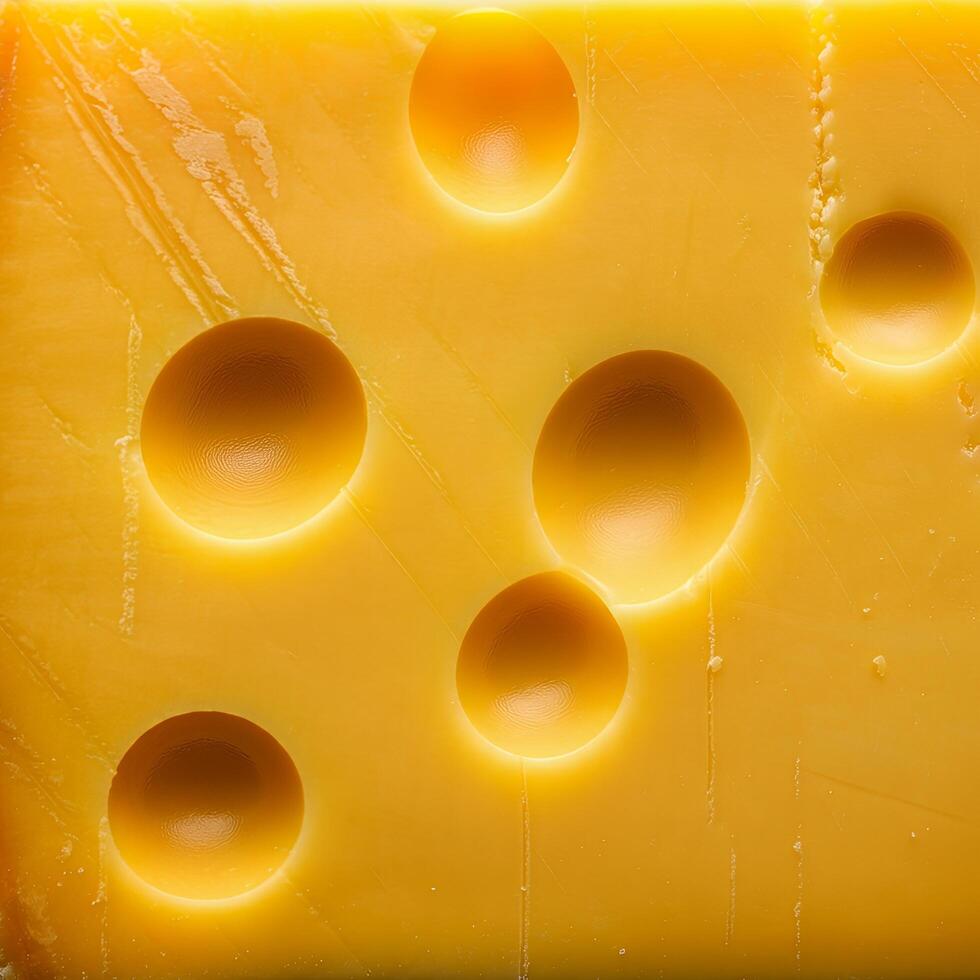 Cheese crafted with smooth texture photo