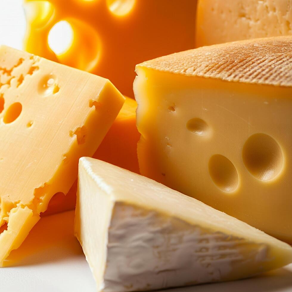 Cheese boasting a smooth texture photo