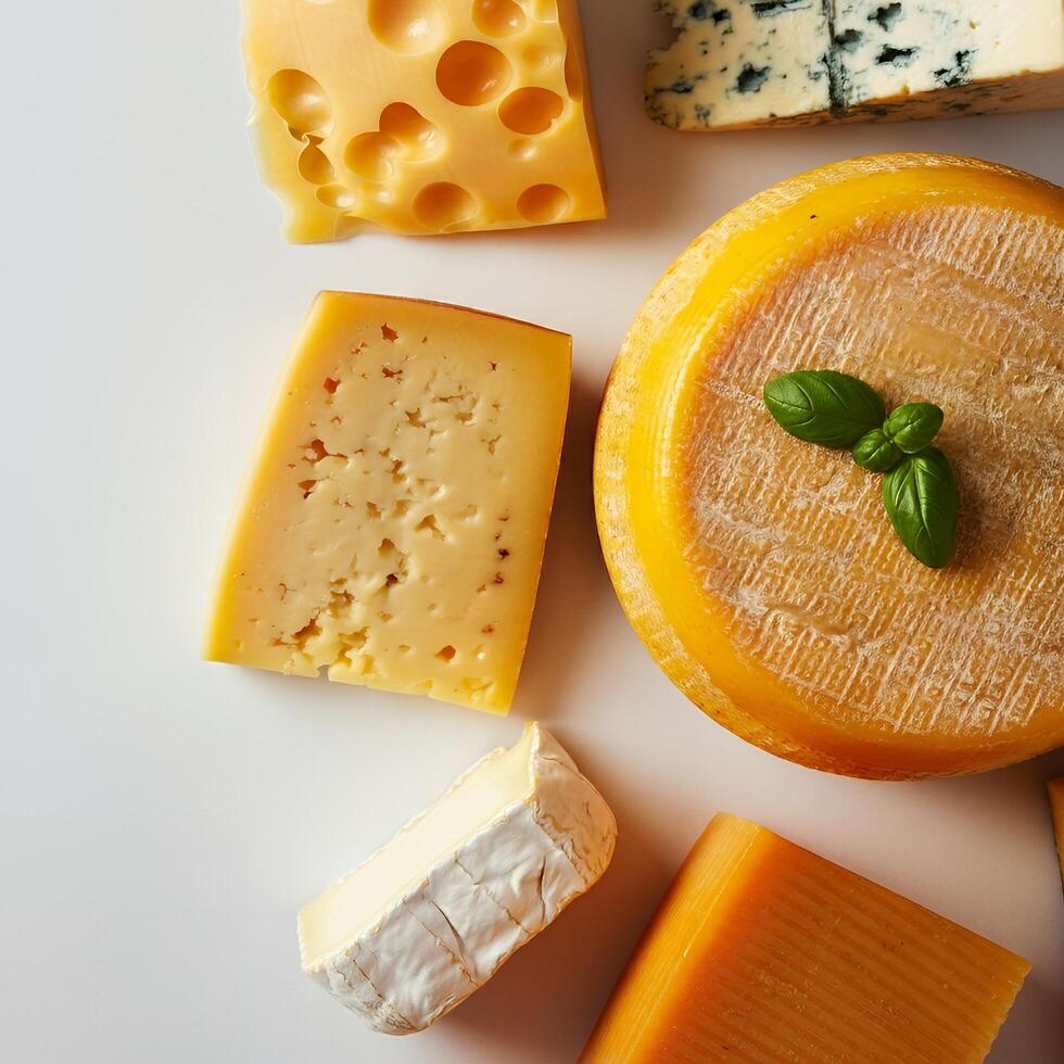 Cheese featuring a smooth texture photo
