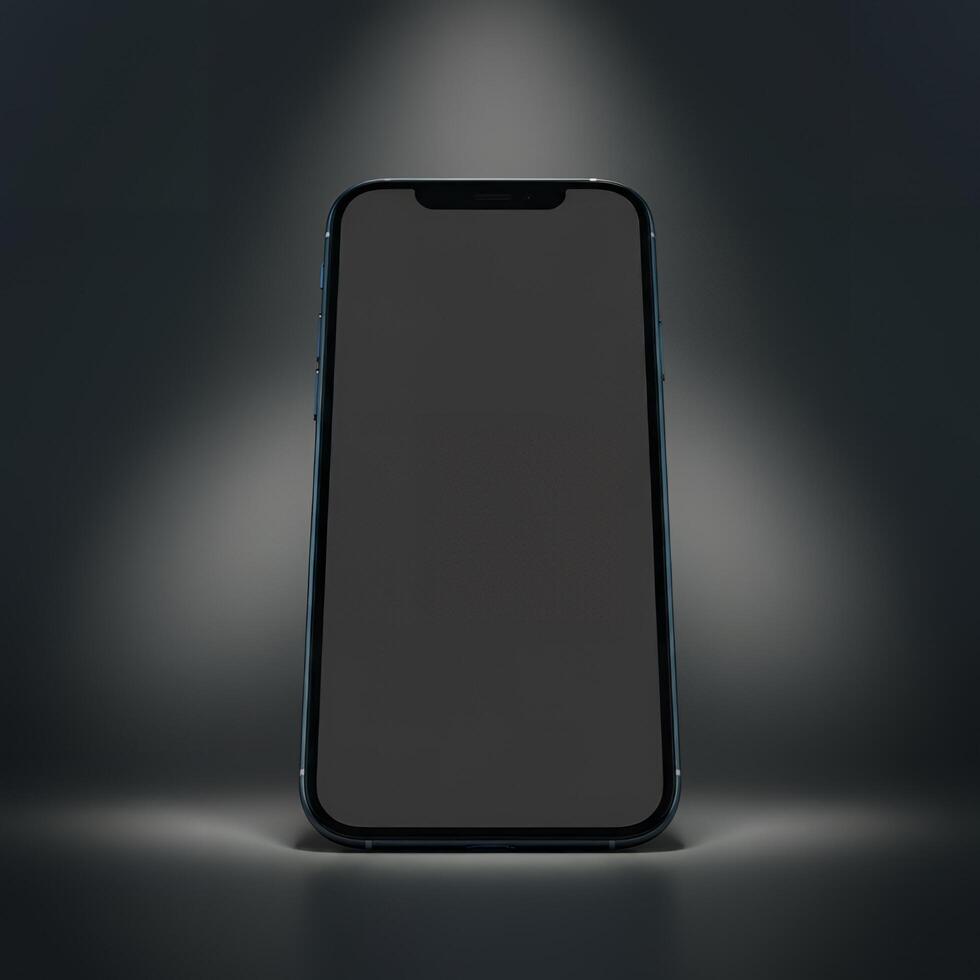 Use this blank phone mockup to visualize your design photo