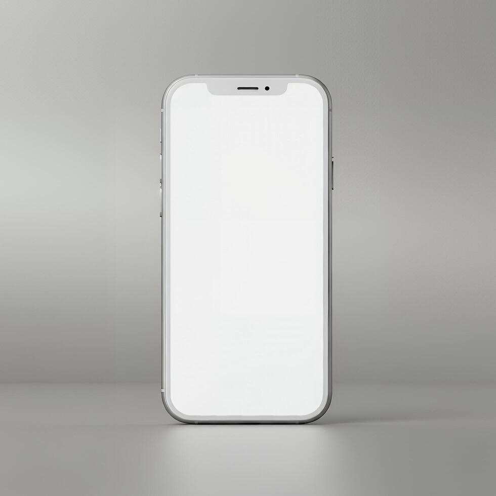 Make this blank phone mockup the canvas for your design photo