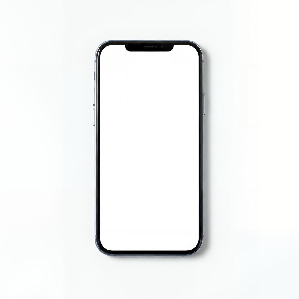 Elevate your project with this blank phone mockup and your design photo
