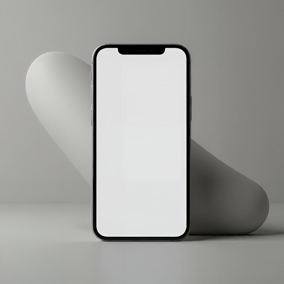 Fill this blank phone mockup with your design photo