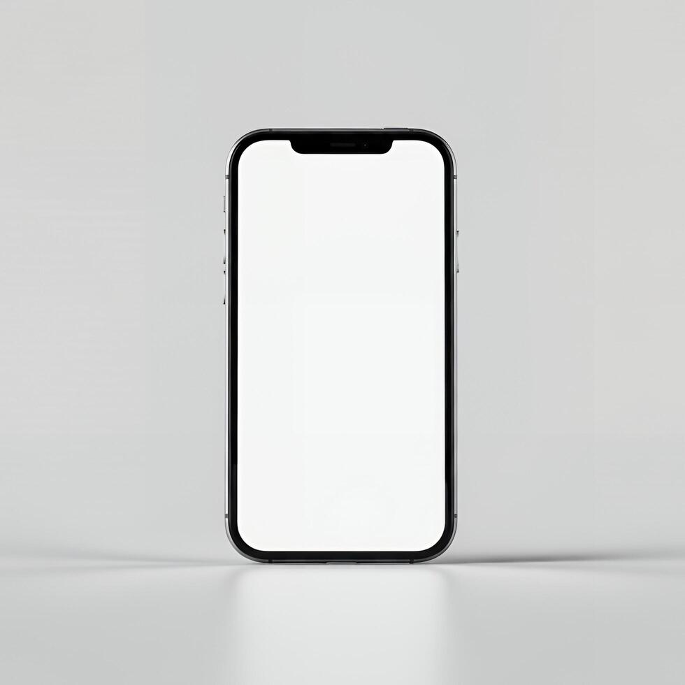Turn this blank phone mockup into your design statement photo