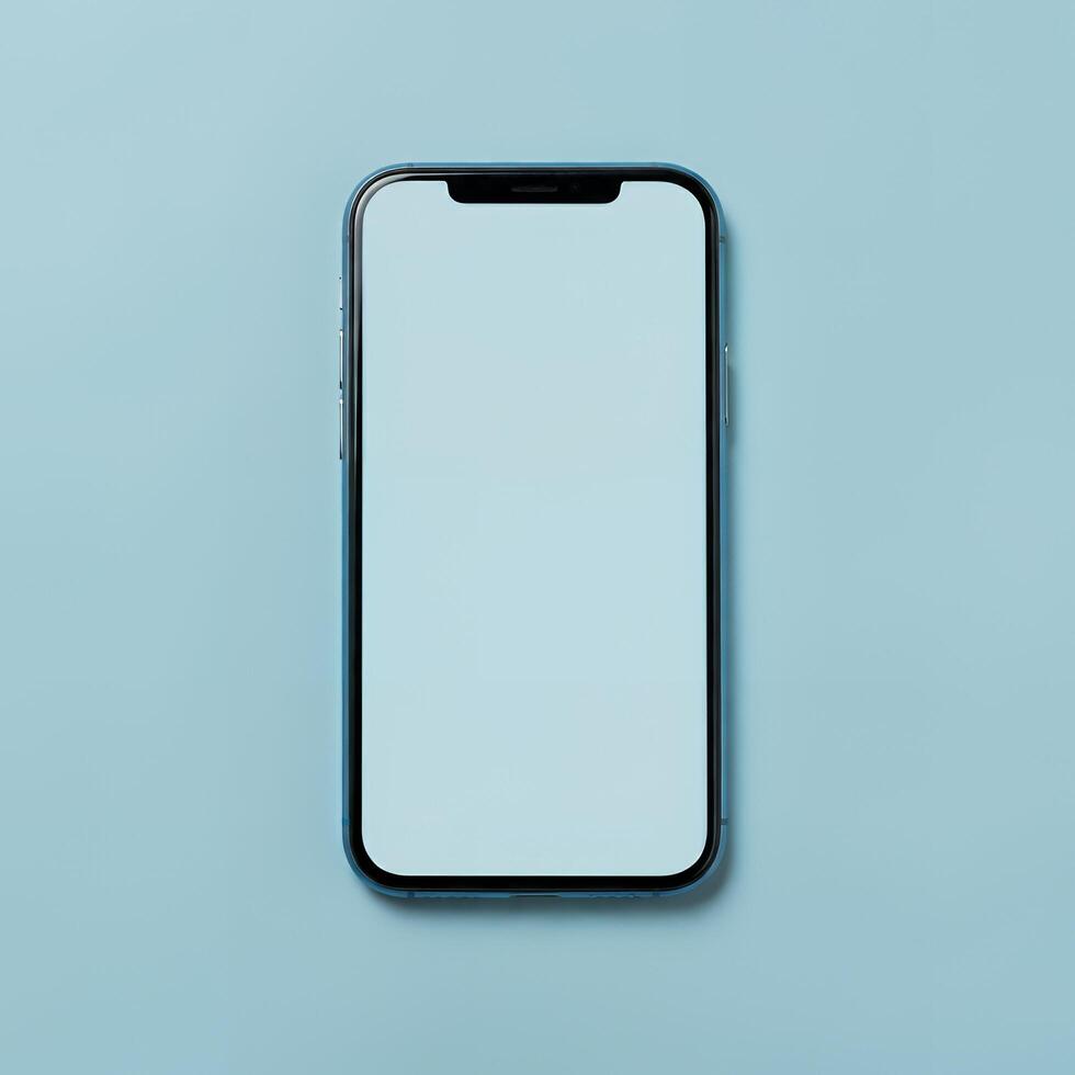 Blank phone mockup designed for your creativity photo