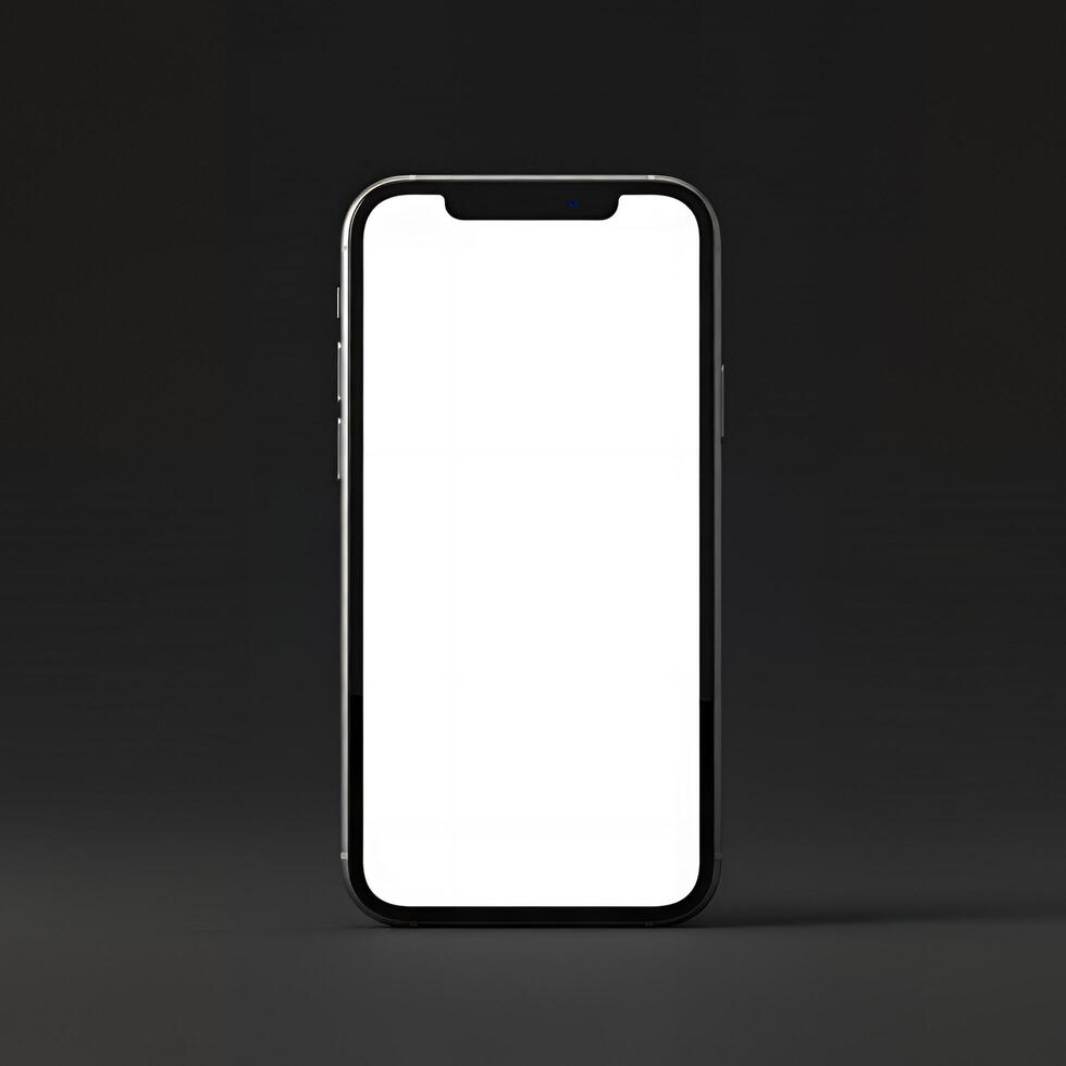 Make this blank phone mockup unique with your design photo