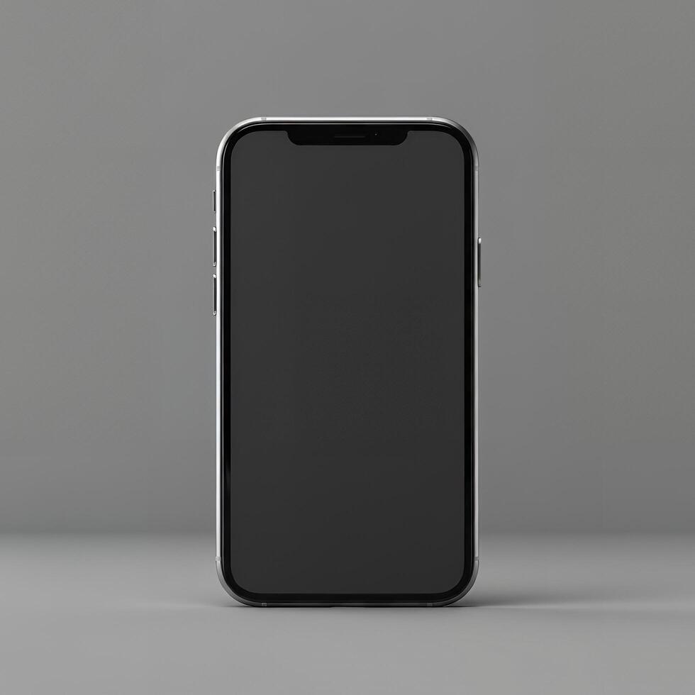 Design and personalize with this blank phone mockup photo