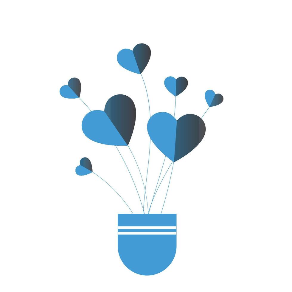 New Heart Clipart vector