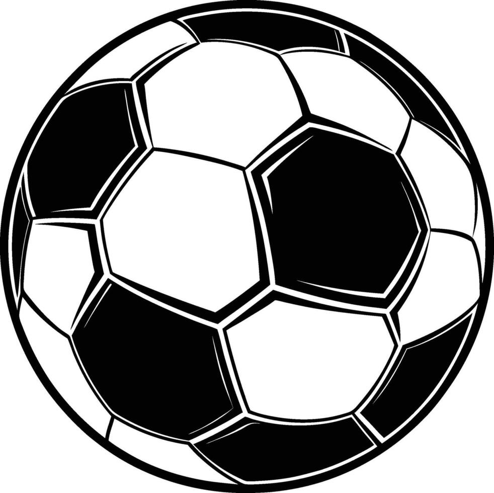 Soccer ball clip art vector