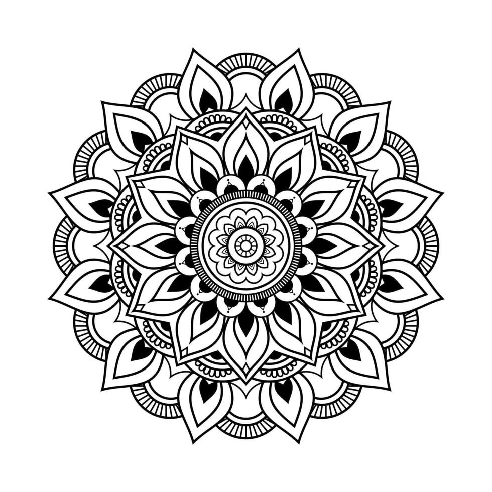 Abstract Mandala Art Design vector