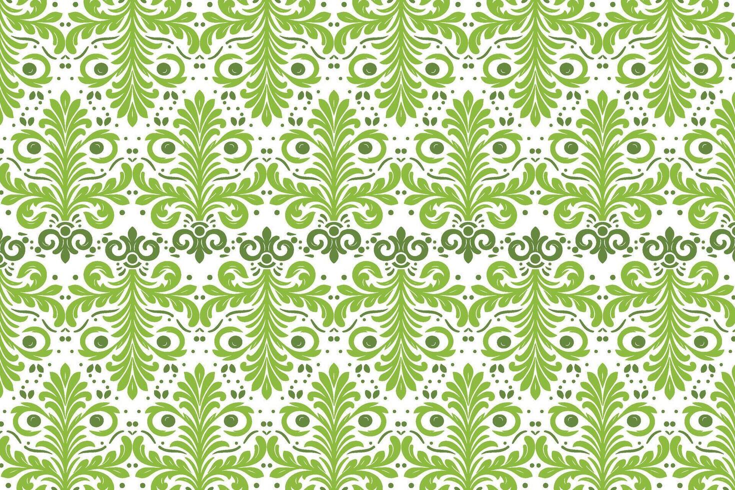 Abstract Floral Seamless Pattern with Daisy, Paisley, and Botanical Motifs for Fashion, Textile, and Wallpaper Designs vector