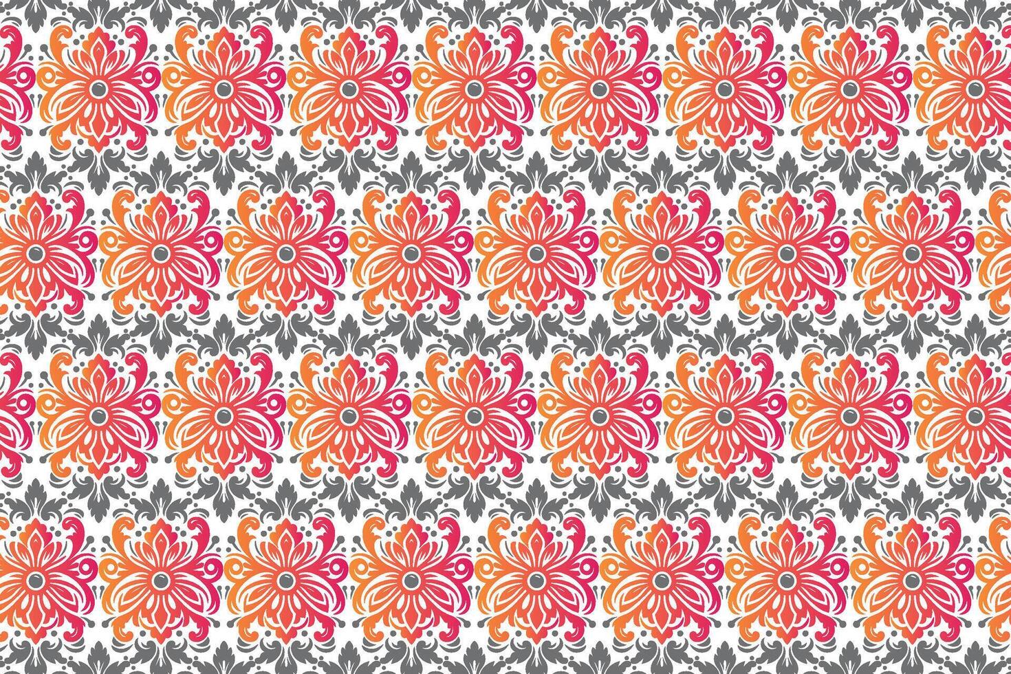 Elegant Floral Seamless Pattern with Beautiful Motifs and Botanical Elements Ideal for Textile Design Fashion Applications Vintage Wallpaper and Fabric Projects vector
