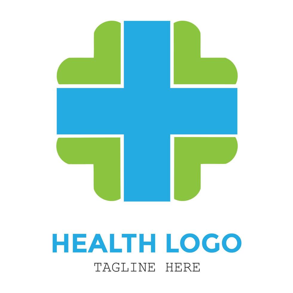 Medical and health care cross creative logo customize design vector