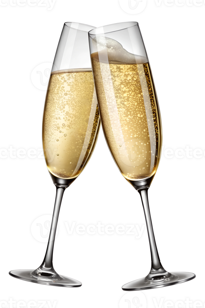 Sparkling drinks at a festive event png