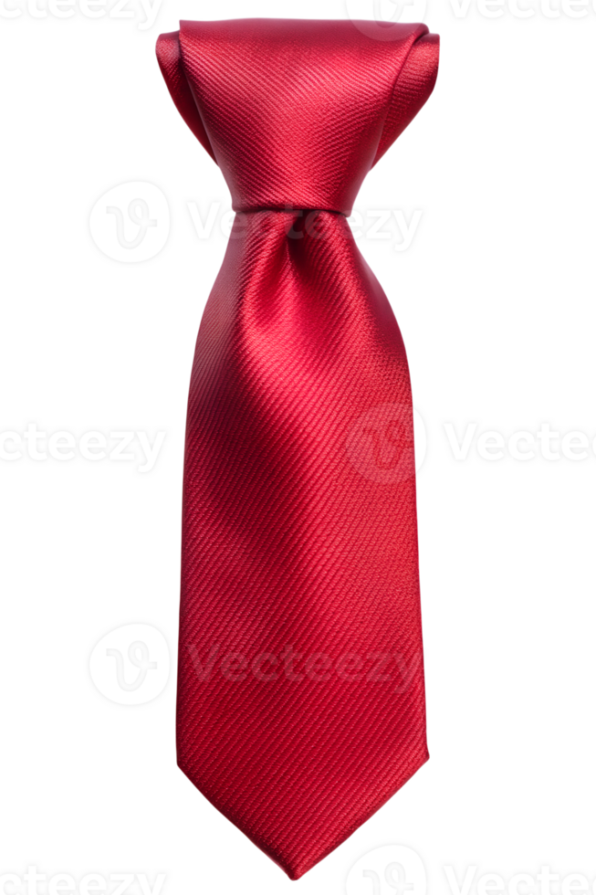 High quality red tie suitable for formal occasions png