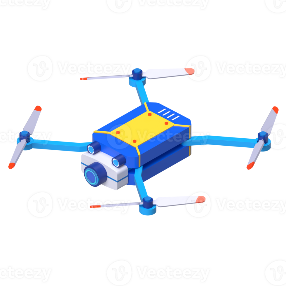 3D Drone Camera Icon for Aerial Videography png